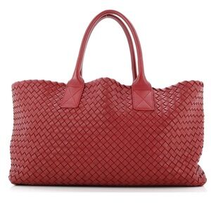 Bottega Veneta Large Cabat Red